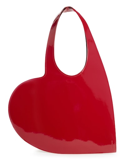 Mini heart patent leather tote bag - Coperni - Women | Luisaviaroma