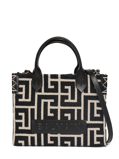 B-army monogram jacquard tote bag - Balmain - Women