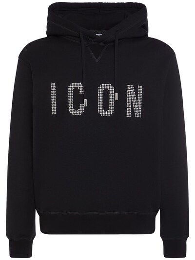 Icon logo hooded sweatshirt