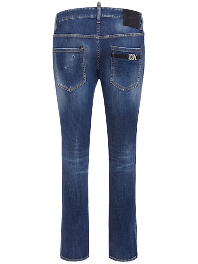 Skater cotton denim jeans - Dsquared2 - Men | Luisaviaroma