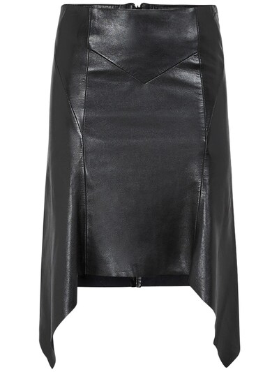 Jill leather midi skirt - Isabel Marant Women | Luisaviaroma