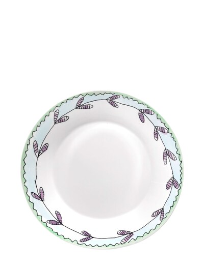 X Marni Blossom Milk Set Of 2 Cappuccino Cups And Saucers in Multicoloured  - Serax