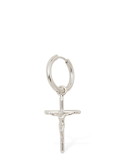 Orecchino Uomo Brosway Ink - Cerchio In Acciaio Con Croce, Collezione BIK28 - Foto 12