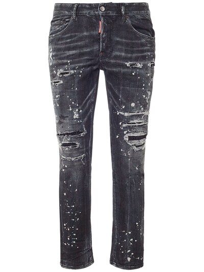 Super twinky stretch denim jeans - Dsquared2 - Men | Luisaviaroma