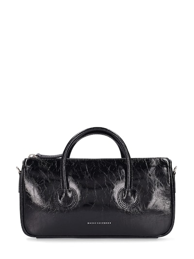 Marge Sherwood Patent Leather Handle Bag