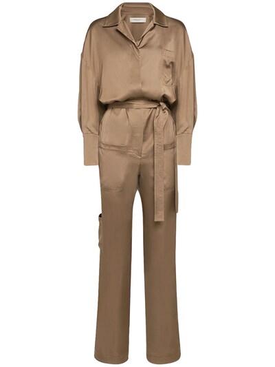 Journey viscose long sleeve jumpsuit - Golden Goose - Women