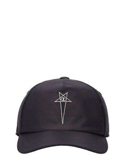 Recycled nylon baseball cap - Rick Owens - Men | Luisaviaroma