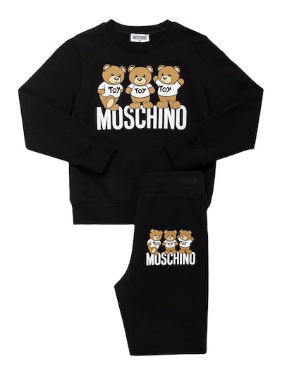 Printed cotton sweatshirt - Moschino - Boys