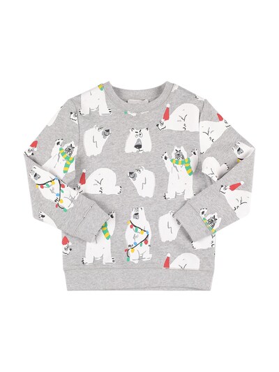 Polar Bear Print Pullover (Toddler/Little Kids)