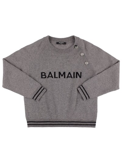 Balmain 2024 sweatshirt grey