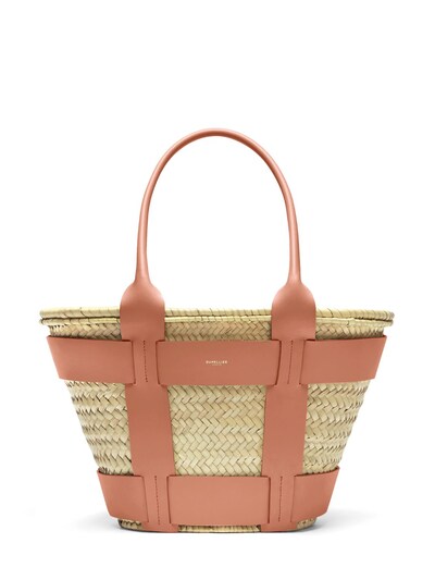 Midi santorini raffia tote bag - DeMellier - Women | Luisaviaroma