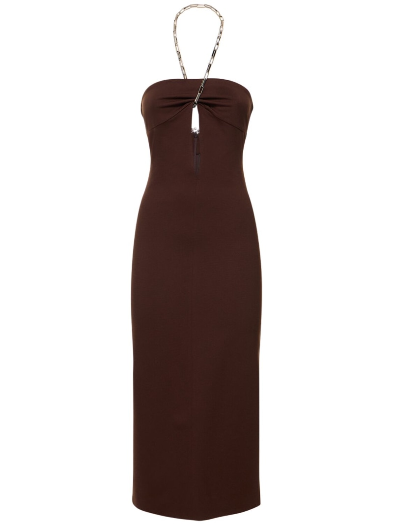 The Brown Dress Is AW23's Most Prominent Party Piece