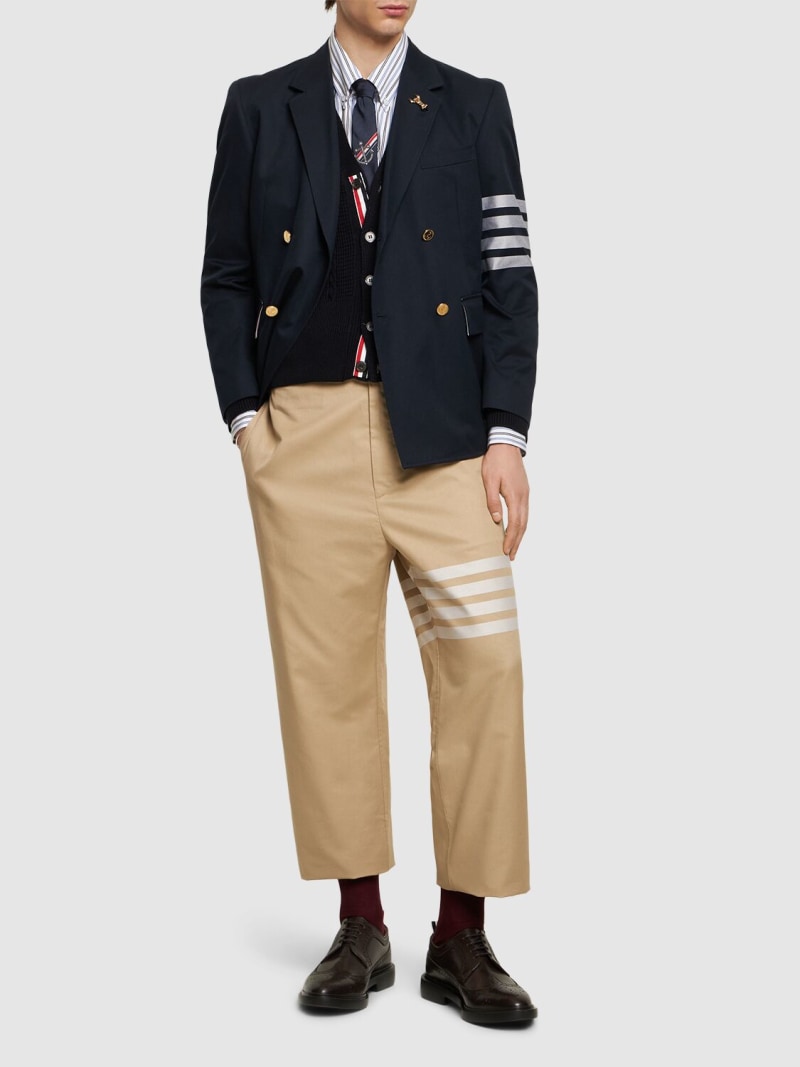 Unconstructed Straight Leg Pants