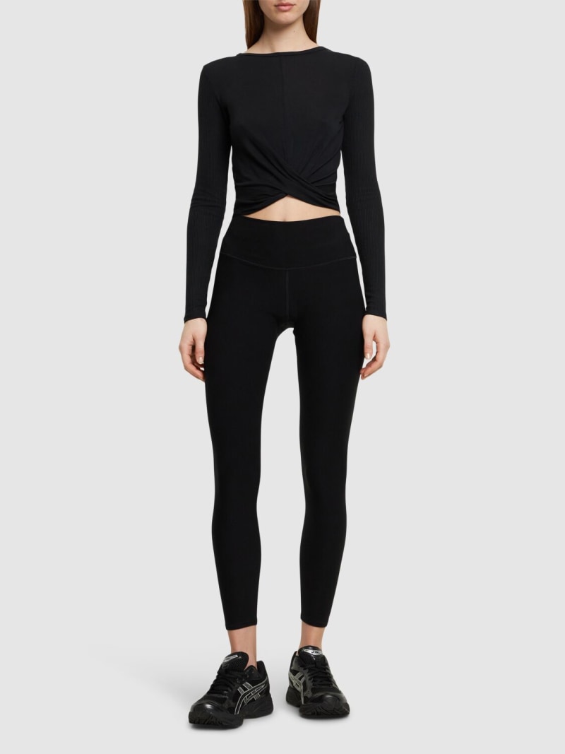 Leggings Airlift taille haute Alo Yoga portés par Olivia Wilde dans le