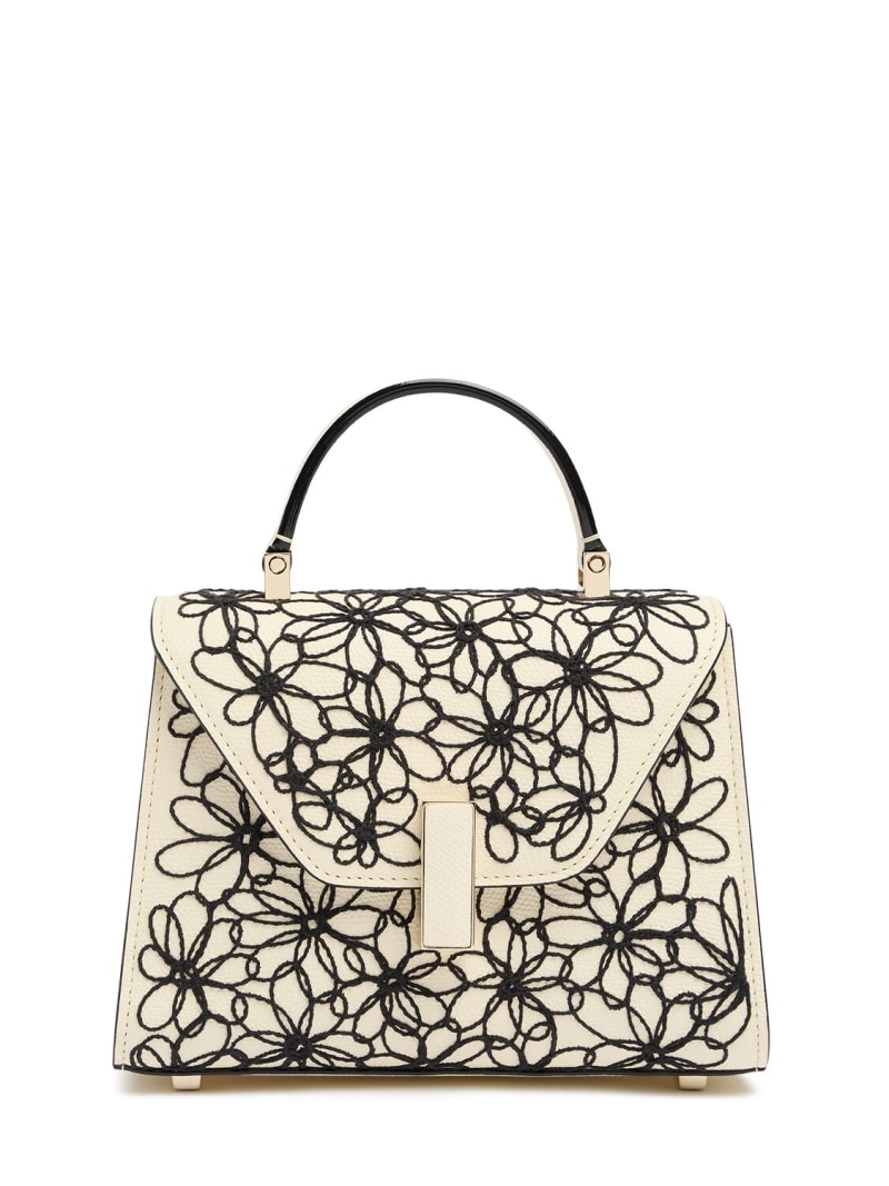 Micro iside embroidered top handle bag - Valextra - Women | Luisaviaroma