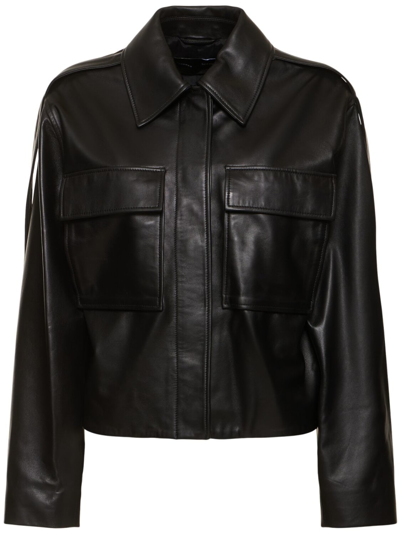 Dylan glossy leather jacket Proenza Schouler Women Luisaviaroma