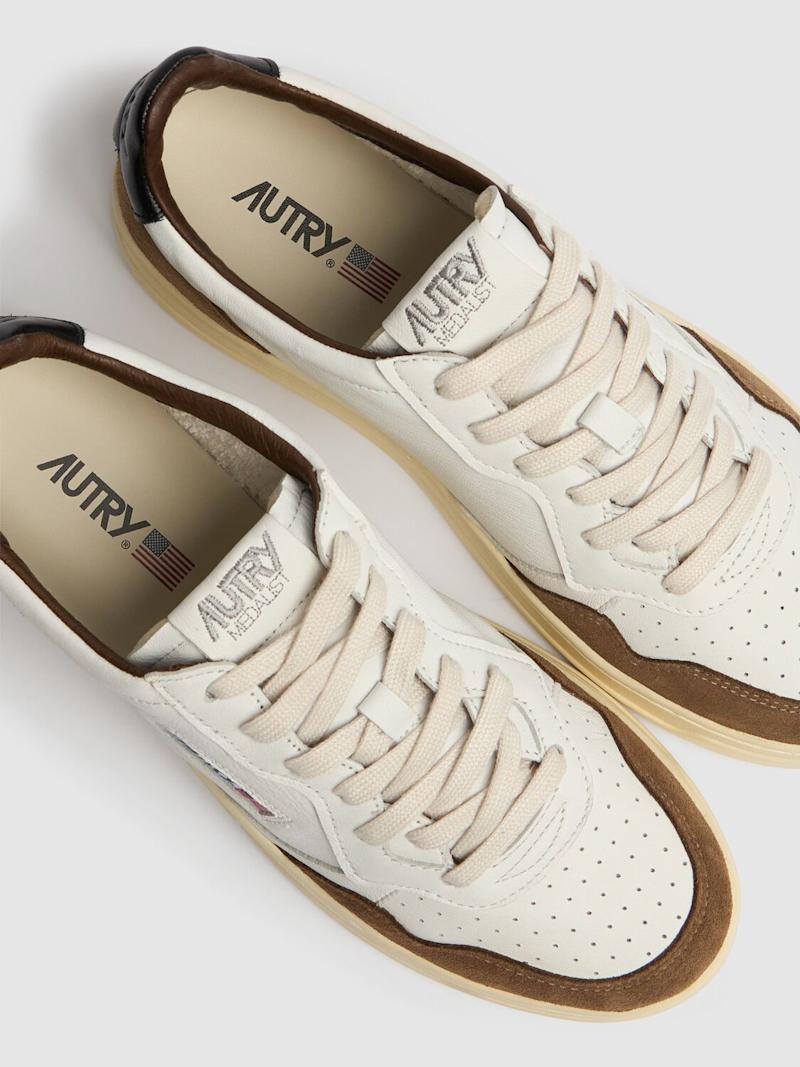 スニーカー AUTRY SNEAKERS BEIGE/CIGAR AUTRY MEDALIST LOW SAND CIGAR – Michi D'Amato