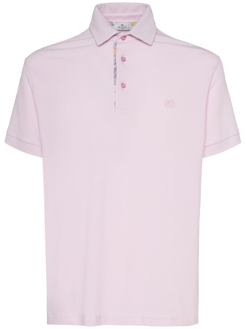 Roma logo棉质POLO衫