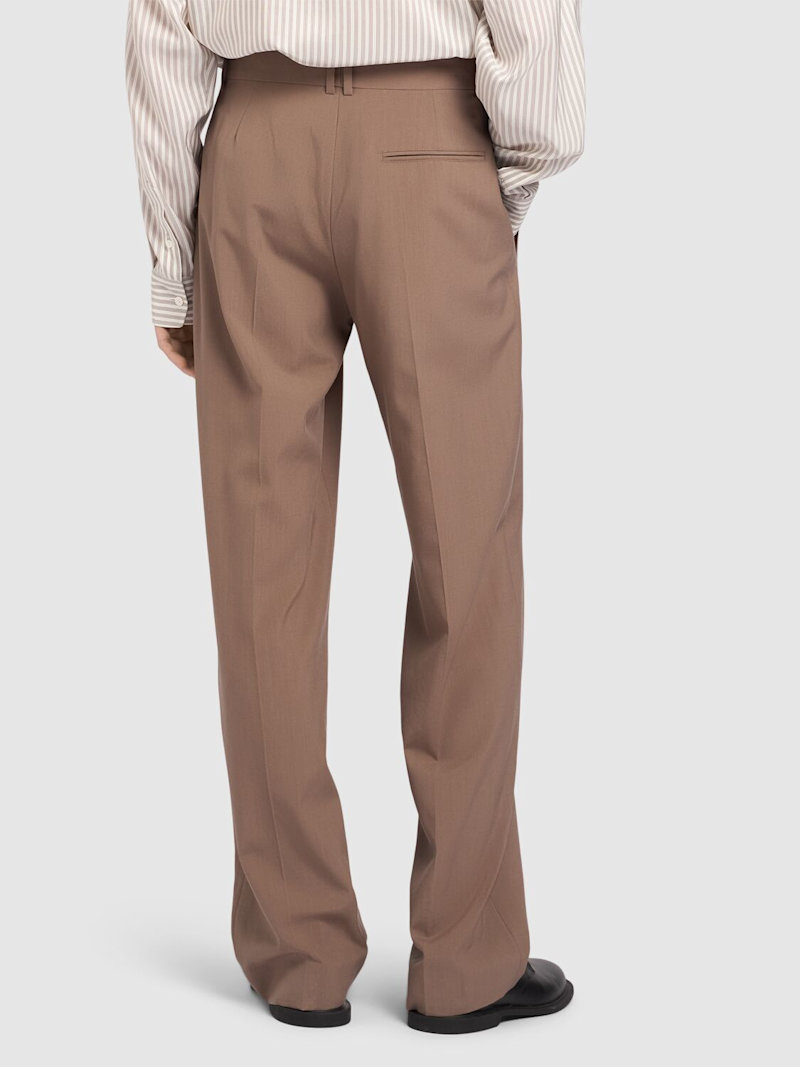 Mikeno Wool Pants - The Row - Men | Luisaviaroma