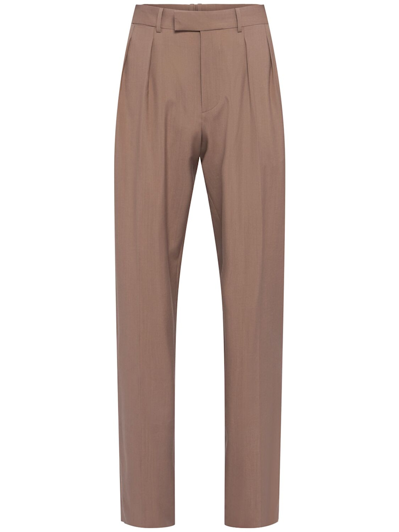 Mikeno Wool Pants - The Row - Men | Luisaviaroma