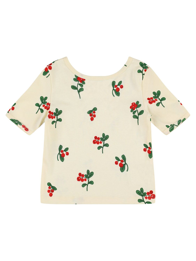 Printed cotton jersey top - Mini Rodini - Girls | Luisaviaroma