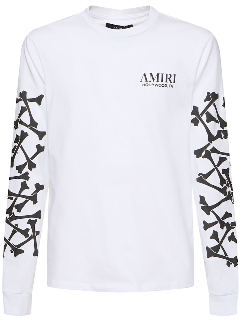 Amiri Bones stacked sweatshirt