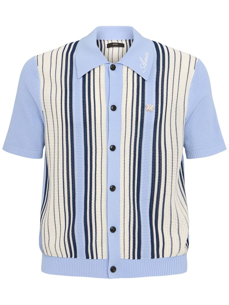 Amiri script条纹衬衫