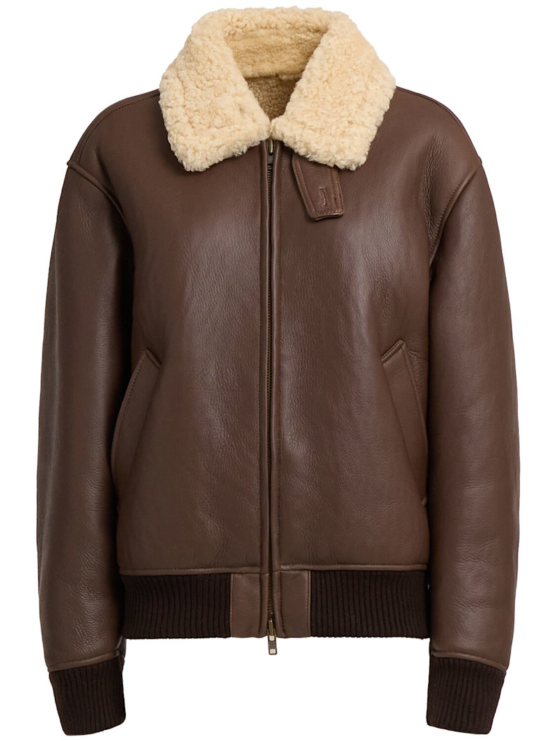 Wallis 2025 Wallis Leather Jacket With Fur Collar Andrew Marc