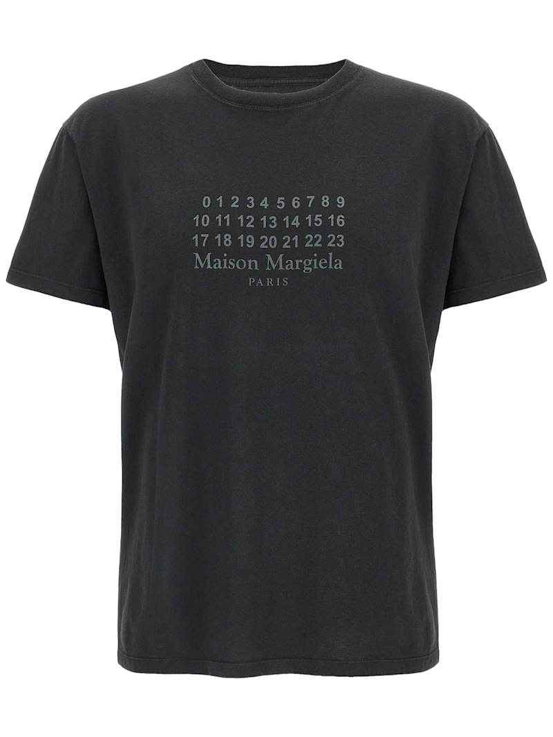 Calendar Print T-shirt - Maison Margiela - Women | Luisaviaroma