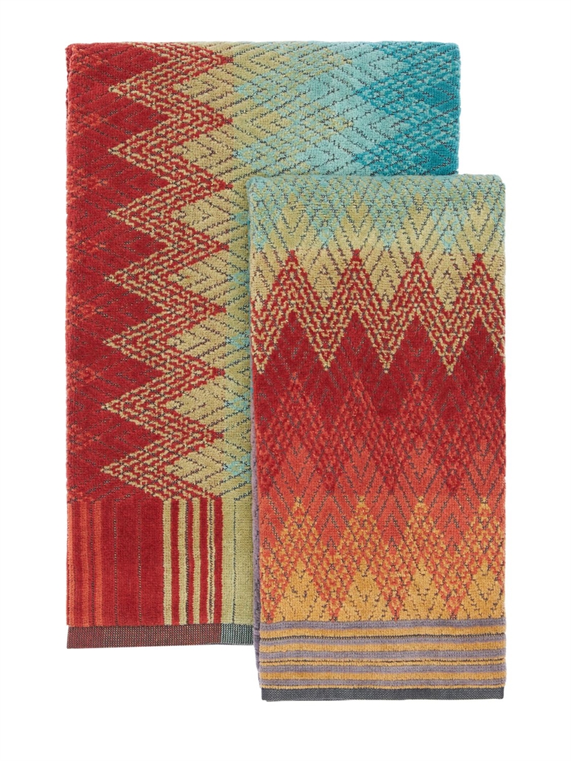 Set of 2 yaco towels Missoni Home Collection Home Luisaviaroma