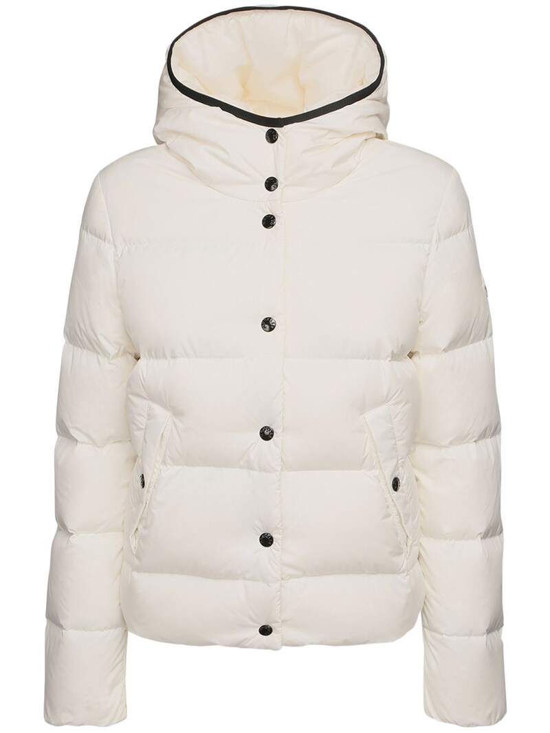 Moncler - Lenar hooded nylon down jacket - | Luisaviaroma