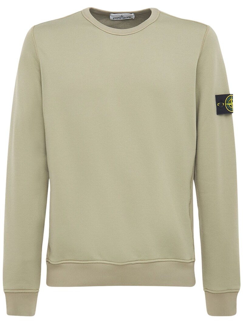 stone island sweatshirt cream