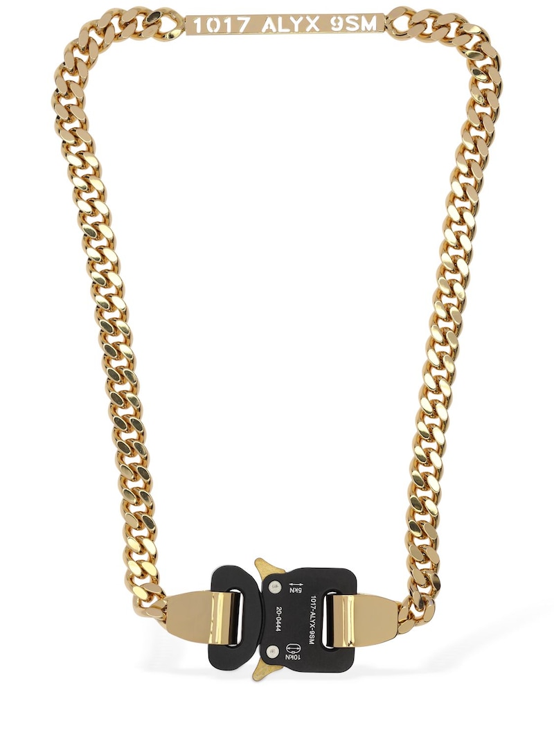 1017 Alyx 9sm - 1017 alyx 9sm buckle chain necklace - Gold | Luisaviaroma