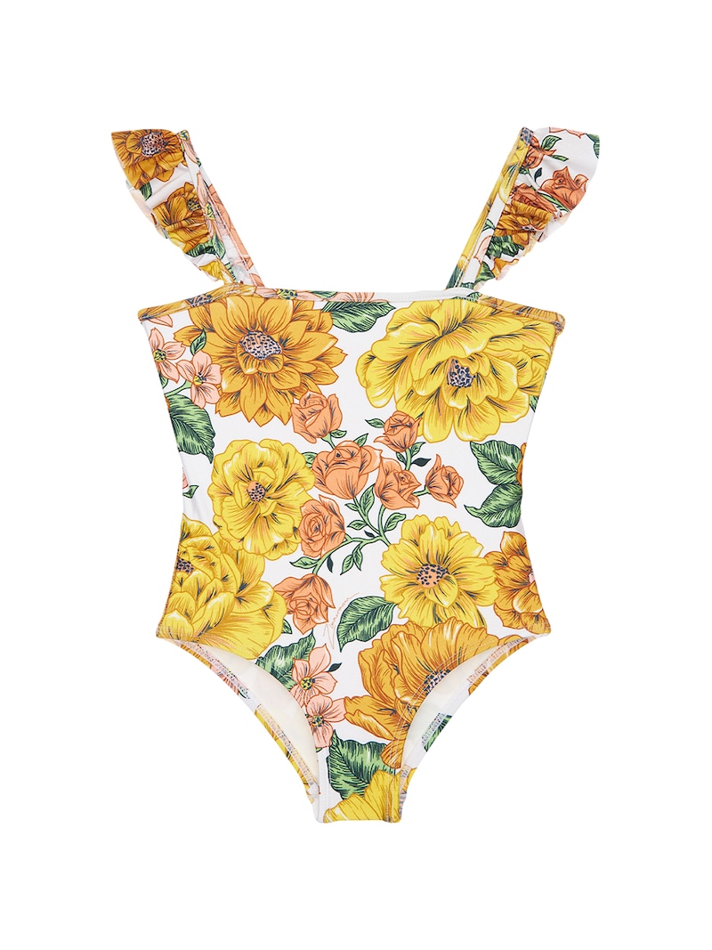Zimmermann - Poppy one piece swimsuit - | Luisaviaroma