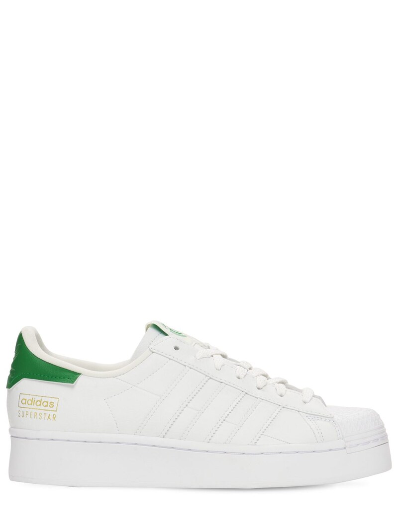 Adidas Originals - Primegreen superstar bold sneakers - White ...