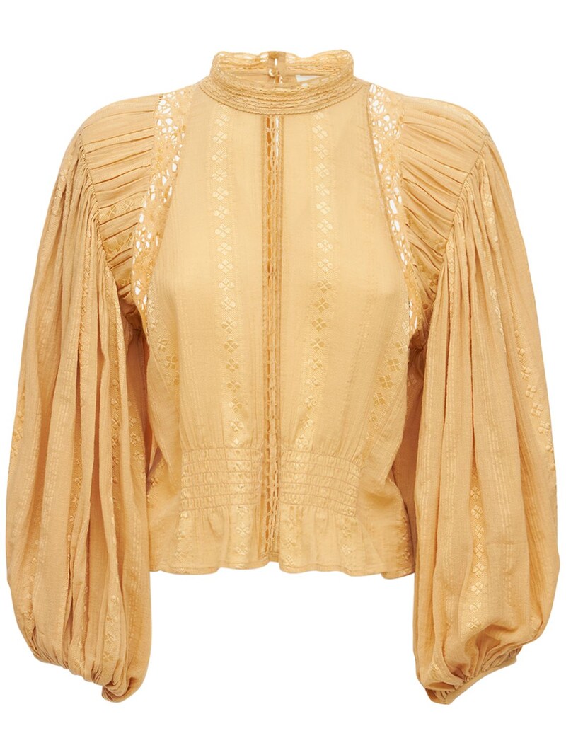 Isabel Marant étoile - Jassie cotton & viscose shirt - | Luisaviaroma