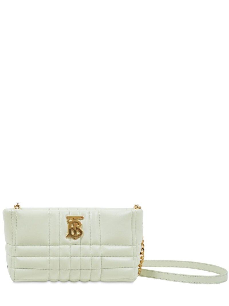BURBERRYSMALL LOLA QUILTED LEATHER SHOULDER BAG