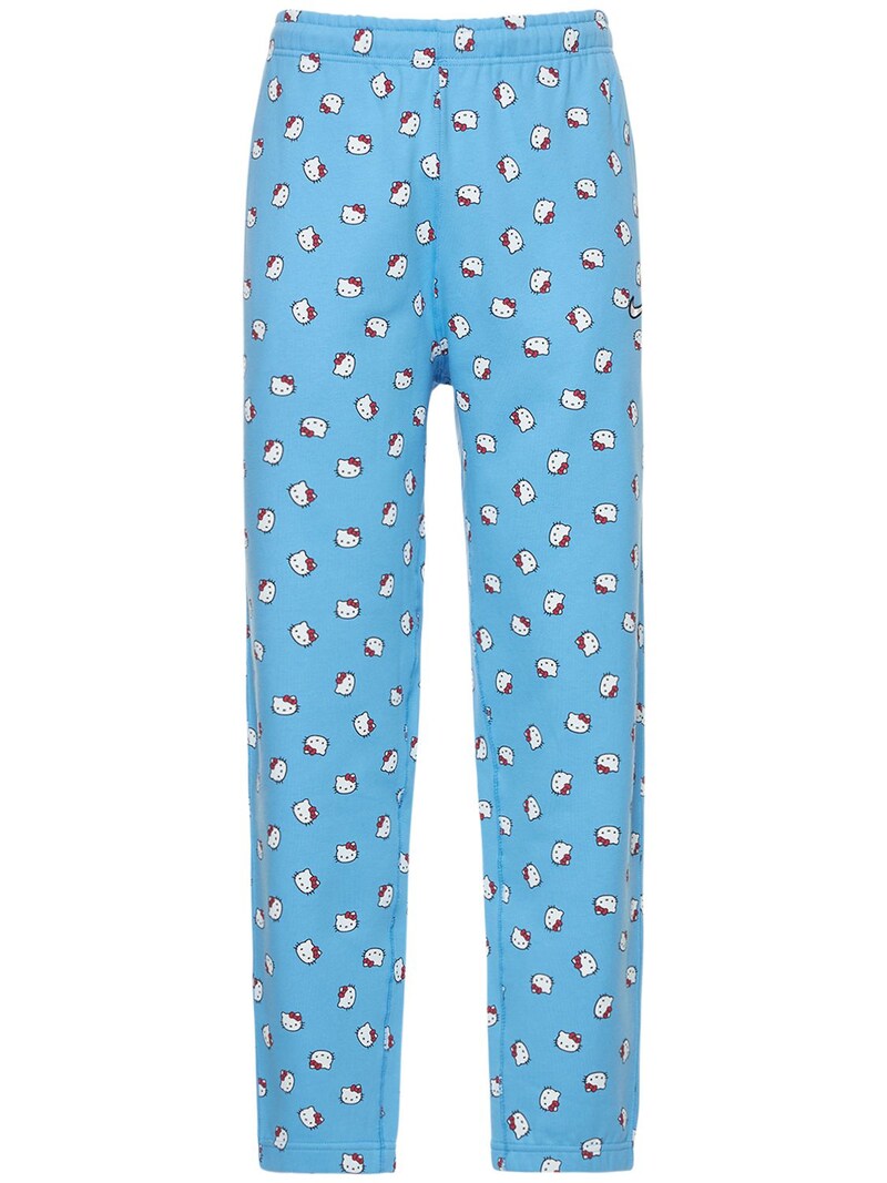 Nike - Hello kitty cotton sweatpants - University Blue | Luisaviaroma