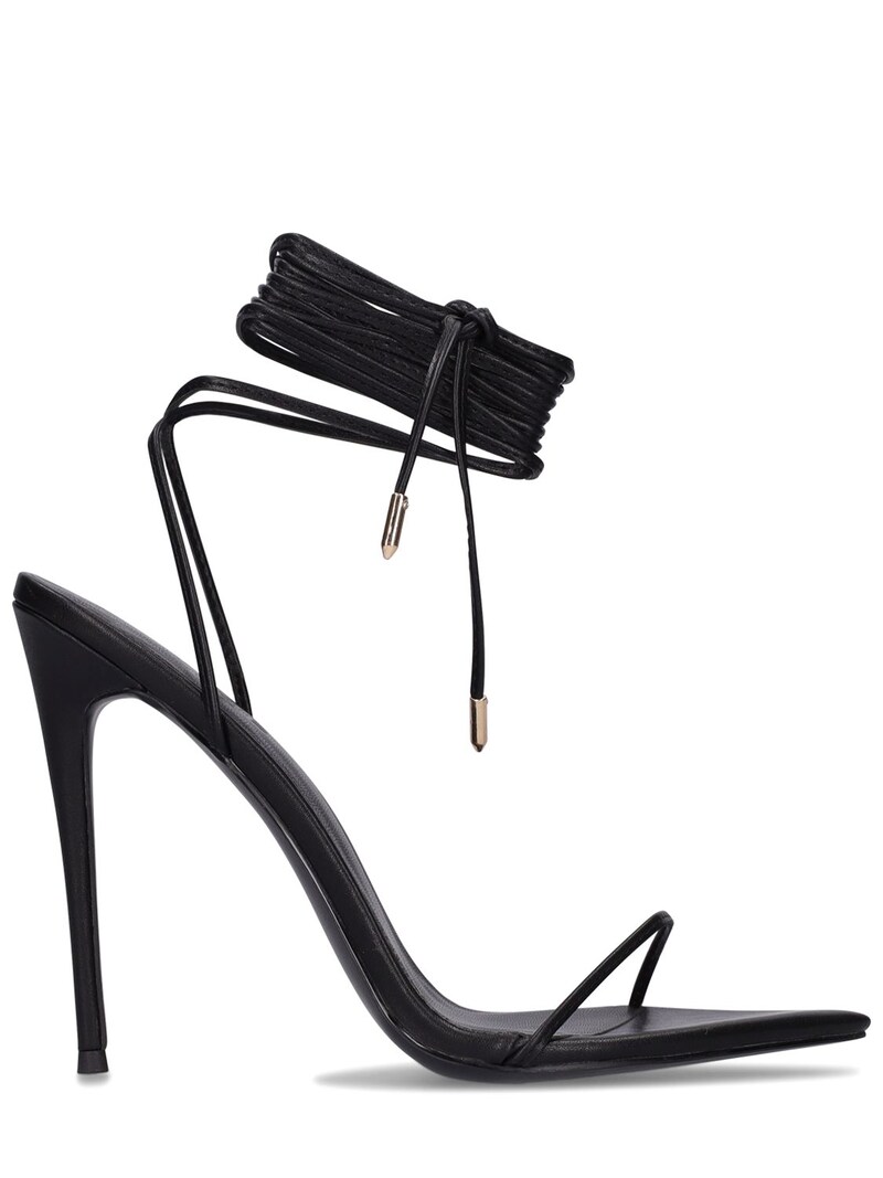 110mm luce minimale lace-up sandals - Femme La - Women | Luisaviaroma