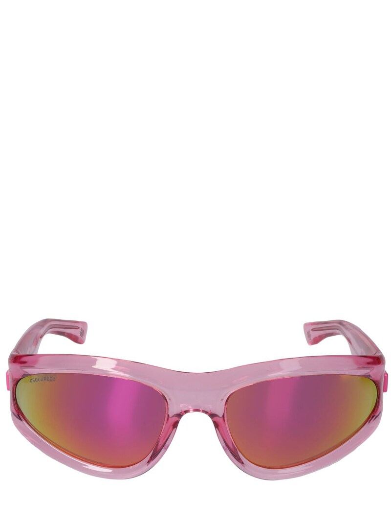 D2 wraparound mask sunglasses - Dsquared2 - Women | Luisaviaroma