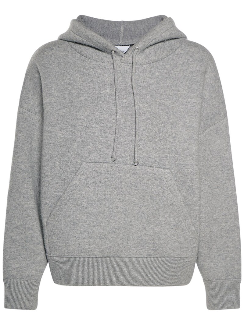 Relaxed fit cashmere blend hoodie - Bottega Veneta - Women | Luisaviaroma