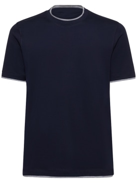 brunello cucinelli - t-shirts - men - fw23