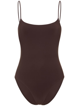 Lido: Trentasei one piece swimsuit - Brown - women_0 | Luisa Via Roma
