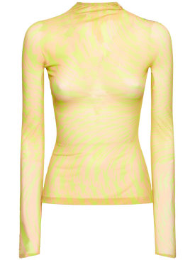 mugler - top - donna - sconti