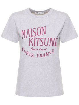 maison kitsuné - t-shirts - women - promotions