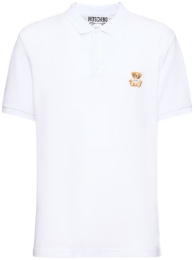 moschino - polos - homme - soldes