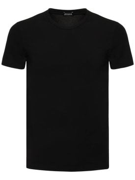 zegna - t-shirts - men - sale