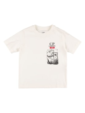 c.p. company - t恤 - 男孩 - 折扣品