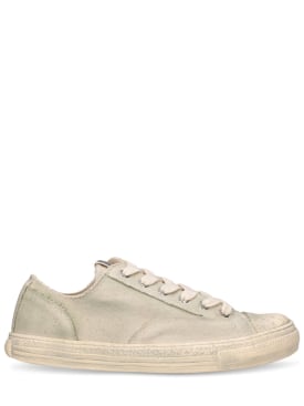 Past overdyed sole low top sneakers - Mihara Yasuhiro - Men