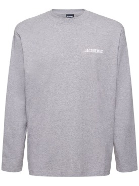 Le tshirt コットン長袖tシャツ - Jacquemus - メンズ | Luisaviaroma